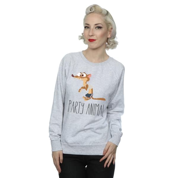 Disney Womens/Ladies Zootropolis Party Animal Sweatshirt