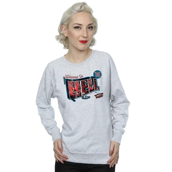Supernatural Womens/Ladies Welcome To Hell Sweatshirt