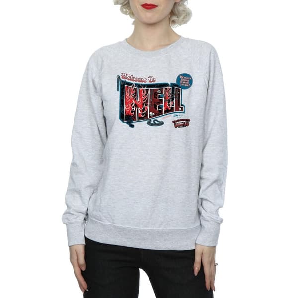 Supernatural Womens/Ladies Welcome To Hell Sweatshirt