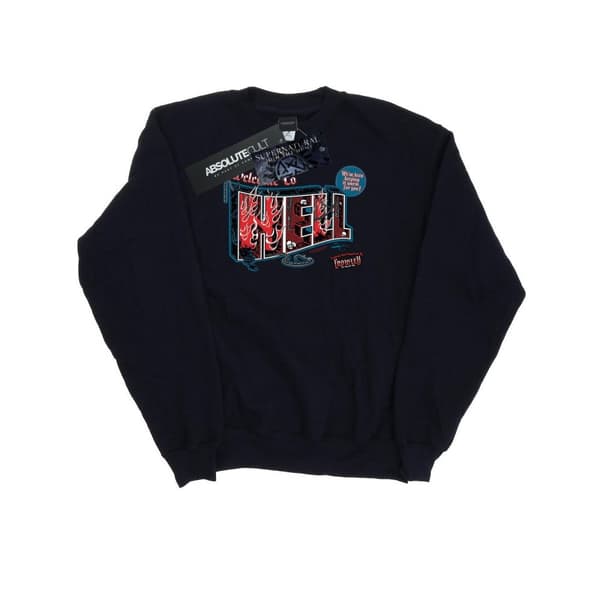 Supernatural Womens/Ladies Welcome To Hell Sweatshirt