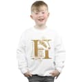 Miniatyrbild 2 av 5: Harry Potter Hufflepuff Glitter Sweatshirt för pojkar