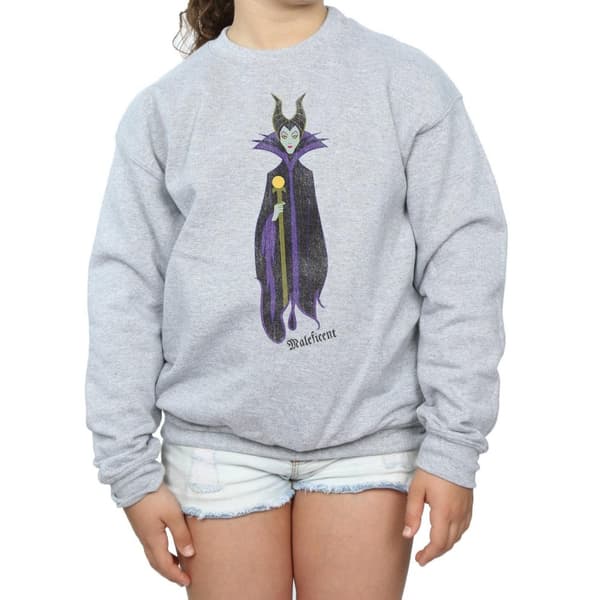 Disney Girls Sleeping Beauty Classic Maleficent Sweatshirt