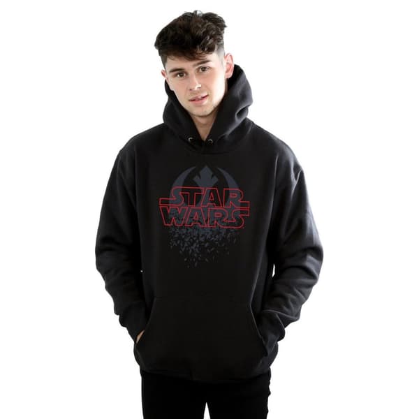 Star Wars The Last Jedi Shattered Emblem - huvtröja, herr