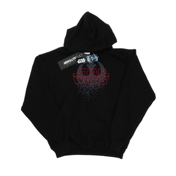 Star Wars The Last Jedi Shattered Emblem - huvtröja, herr Black S