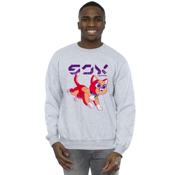 Disney Mens Lightyear Sox Digital Cute Sweatshirt