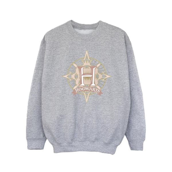 Harry Potter Girls Hogwarts Snowflake Sweatshirt