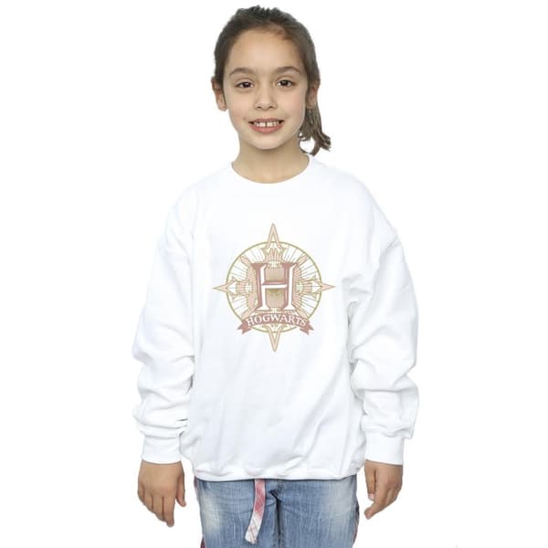 Harry Potter Girls Hogwarts Snowflake Sweatshirt