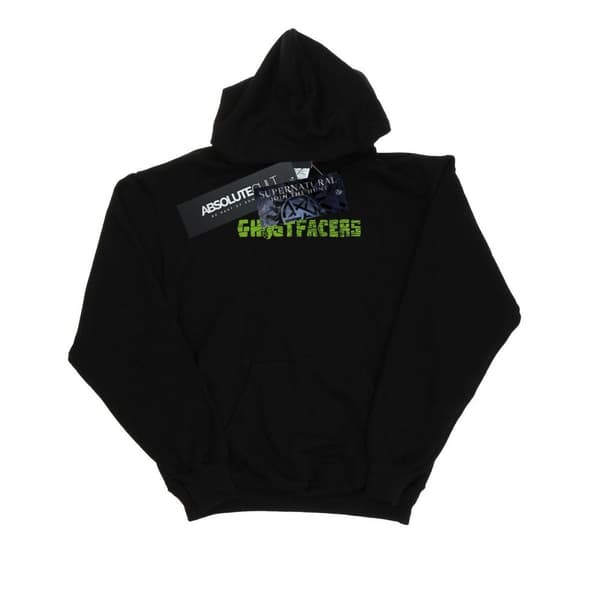 Supernatural Mens Ghostfacers Logo Hoodie