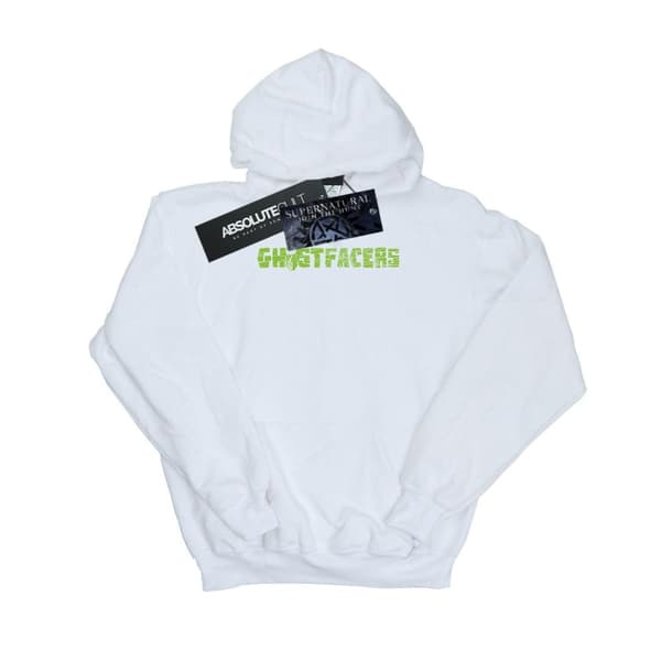 Supernatural Mens Ghostfacers Logo Hoodie