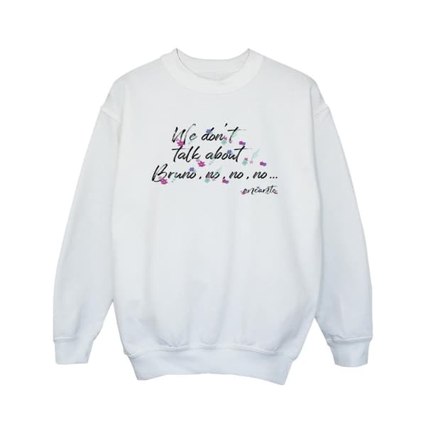 Disney Girls Encanto We Dont Talk About Bruno No No Sweatshirt