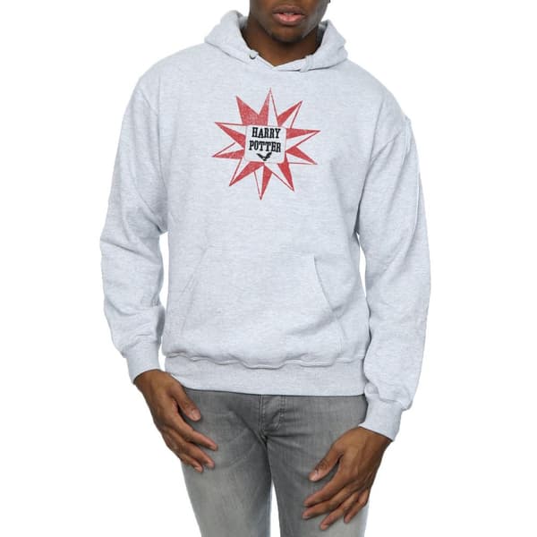 Harry Potter Mens Hedwig Star Hoodie
