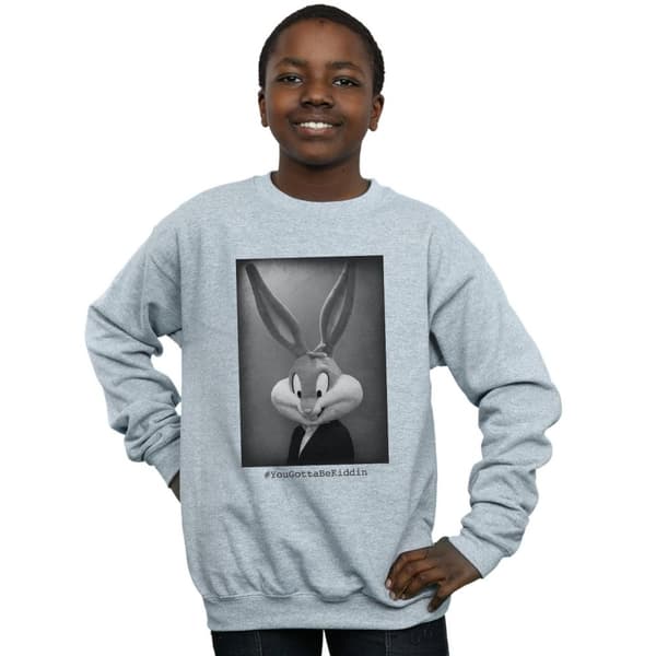 Looney Tunes Boys Bugs Bunny Yougottabekiddin Sweatshirt