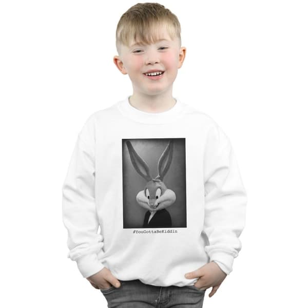 Looney Tunes Boys Bugs Bunny Yougottabekiddin Sweatshirt