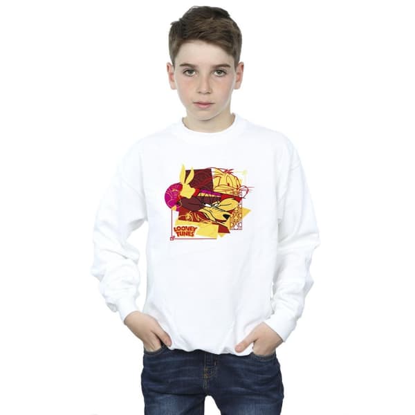 Looney Tunes Boys Wile E Coyote Bugs Rabbit New Year Sweatshirt