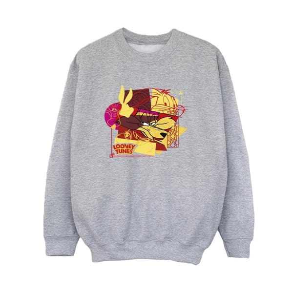 Looney Tunes Boys Wile E Coyote Bugs Rabbit New Year Sweatshirt