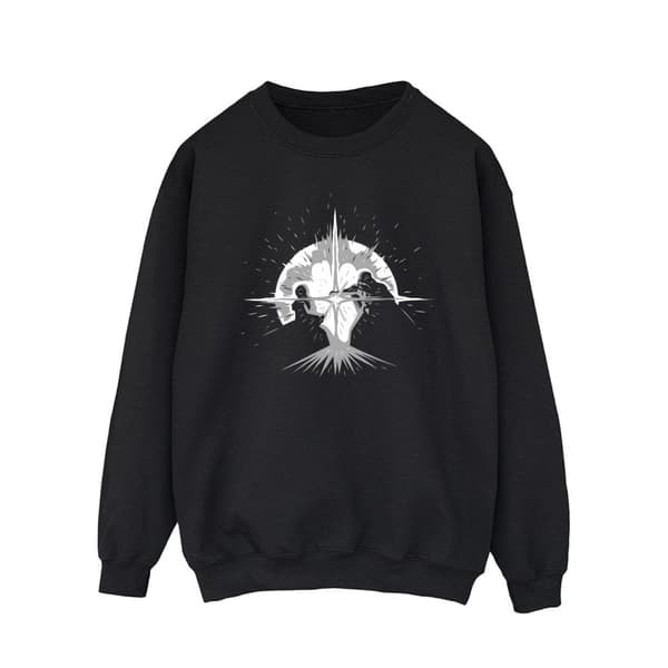 Star Wars Mens Obi-Wan Kenobi Saber Silhouette Fight Sweatshirt