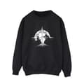 Miniatyrbild 1 av 3: Star Wars Mens Obi-Wan Kenobi Saber Silhouette Fight Sweatshirt