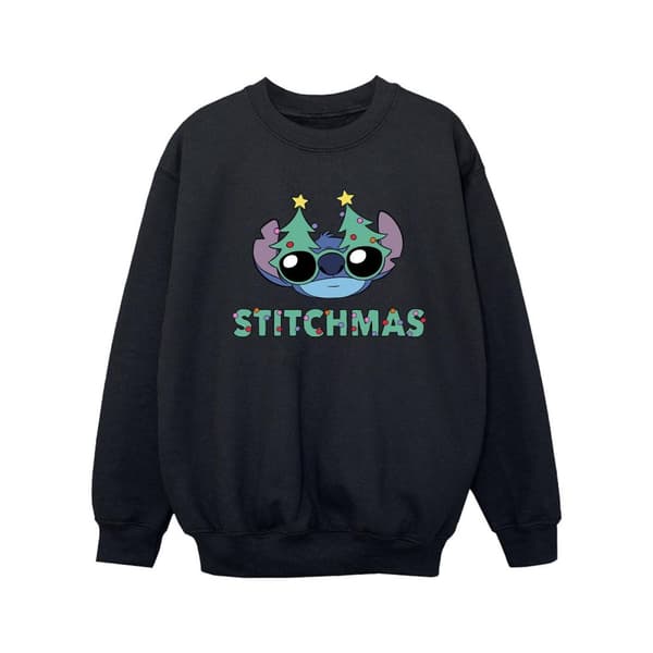 Disney Lilo & Stitch Stitchmas-glasögon-tröja för flickor