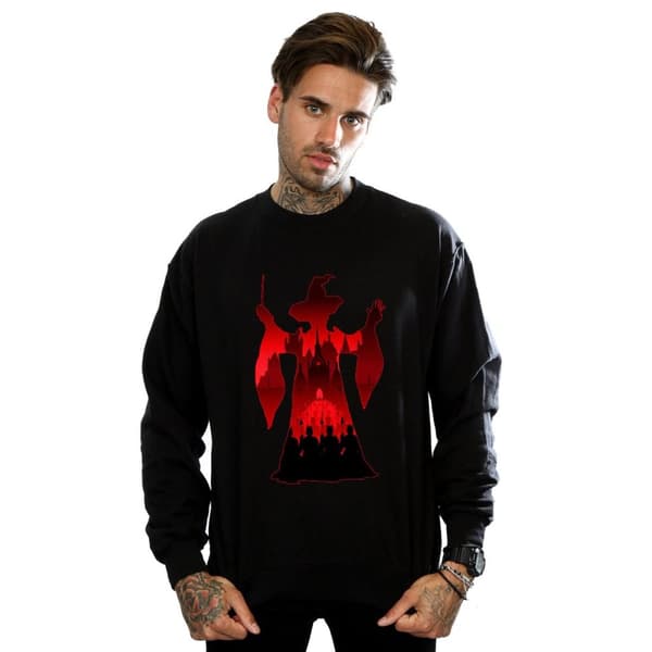 Harry Potter Mens Minerva McGonagall Silhouette Sweatshirt