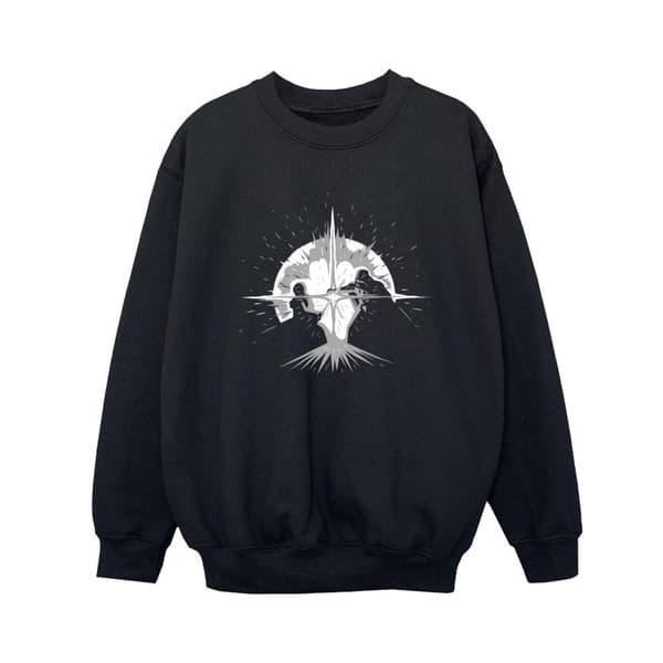 Star Wars Pojkar Obi-Wan Kenobi Saber Silhouette Fight Sweatshirt
