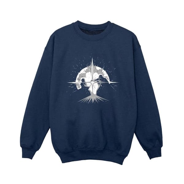 Star Wars Boys Obi-Wan Kenobi Saber Silhouette Fight Sweatshirt