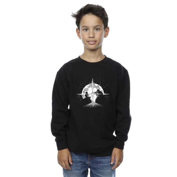 Star Wars Boys Obi-Wan Kenobi Saber Silhouette Fight Sweatshirt