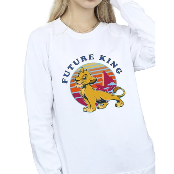 Disney Dam/Tjej Lejonkungen Future King Sweatshirt