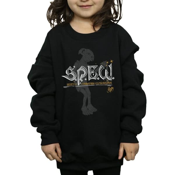 Harry Potter Girls Dobby Elfish Welfare Sweatshirt