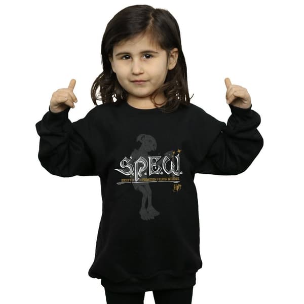 Harry Potter Girls Dobby Elfish Welfare Sweatshirt
