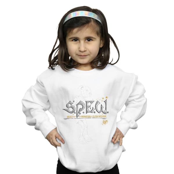 Harry Potter Girls Dobby Elfish Welfare Sweatshirt