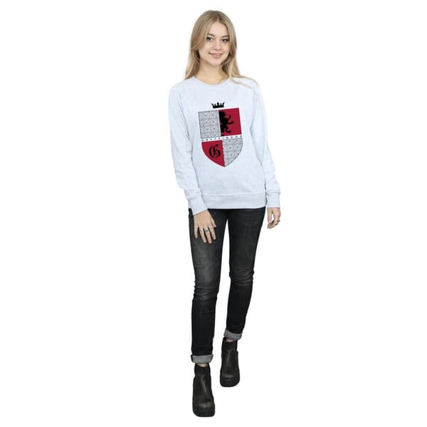 Harry Potter Sweatshirt med Gryffindors sköld för kvinnor/damer