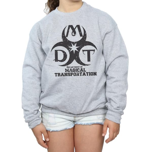 Harry Potter Sweatshirt med logotyp från Department Of Magical Transportation för flickor