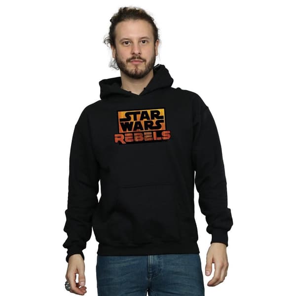 Star Wars Mens Rebels Logo Hoodie