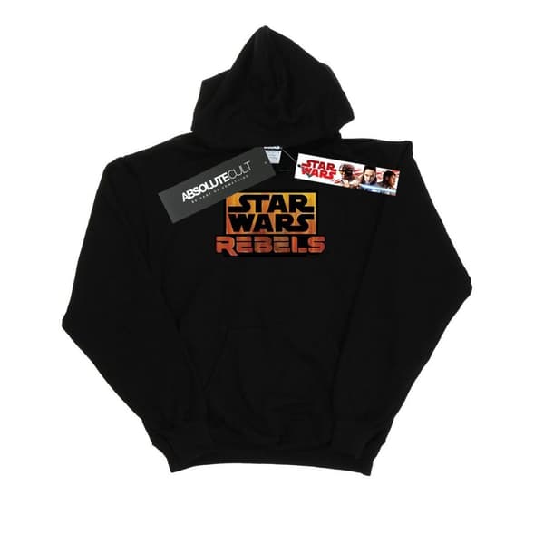 Star Wars Mens Rebels Logo Hoodie