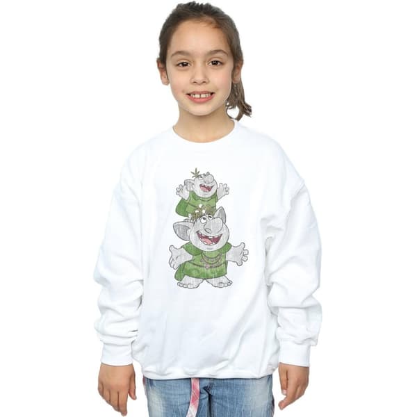 Disney Frozen Handstacking Trolls Sweatshirt för flickor