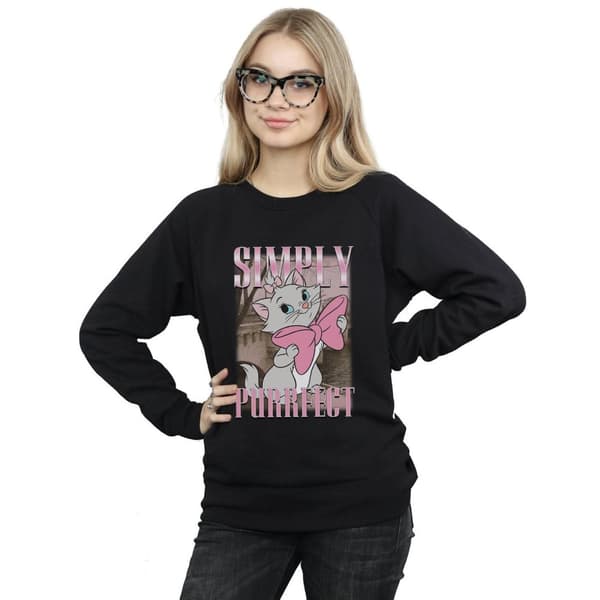 Disney Dam/Tjej Aristocats Marie Simply Purrfect Homage Sweatshirt