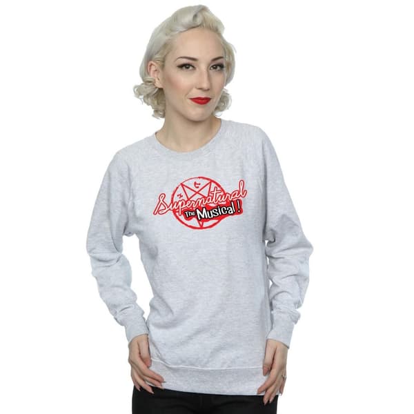 Supernatural Womens/Ladies The Musical Sweatshirt