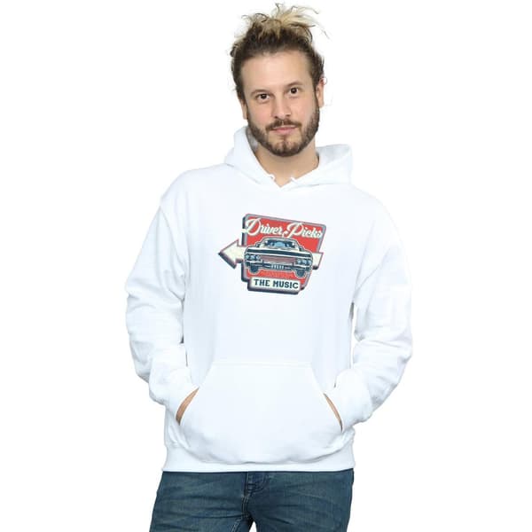 Supernatural Mens Driver Picks The Music Hoodie