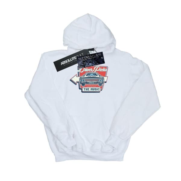 Supernatural Mens Driver Picks The Music Hoodie