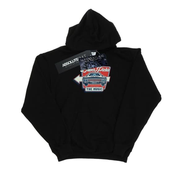 Supernatural Mens Driver Picks The Music Hoodie