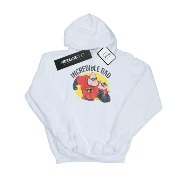 Disney Mens The Incredibles Bob Parr Incredible Dad Hoodie
