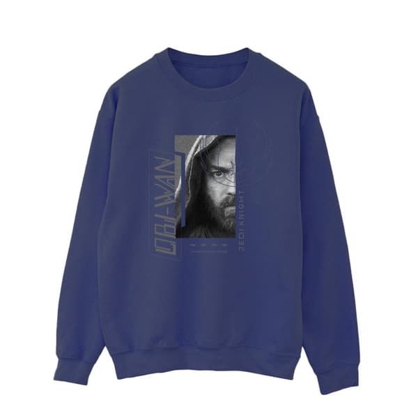 Star Wars Mens Obi-Wan Kenobi Jedi SciFi Collage Sweatshirt
