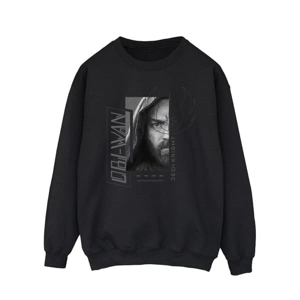 Star Wars Mens Obi-Wan Kenobi Jedi SciFi Collage Sweatshirt