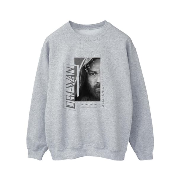 Star Wars Mens Obi-Wan Kenobi Jedi SciFi Collage Sweatshirt