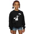 Miniatyrbild 2 av 3: Disney Sweatshirt med flygande silhuett av Mary Poppins för flickor
