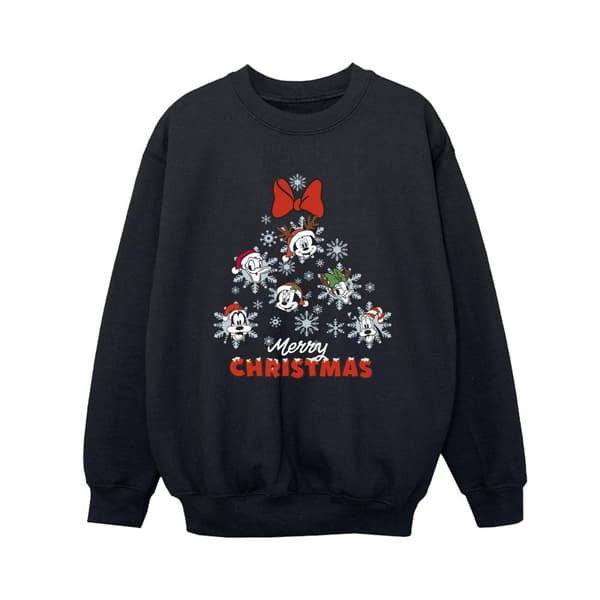 Disney Pojkar - Musse Pigg och hans vänner - Sweatshirt med julgran