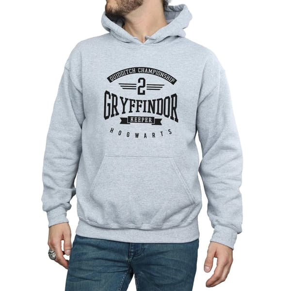 Harry Potter Mens Gryffindor Keeper Hoodie