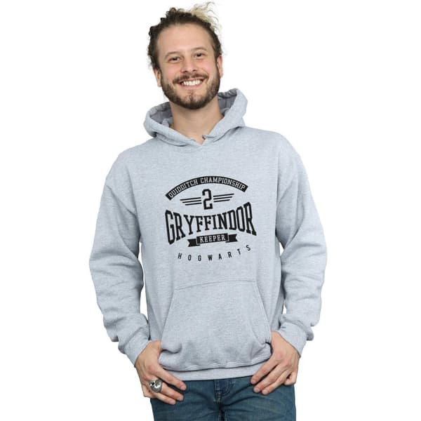 Harry Potter Mens Gryffindor Keeper Hoodie
