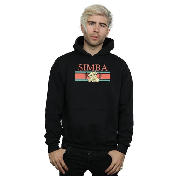 Disney Mens The Lion King Simba Stripes Hoodie
