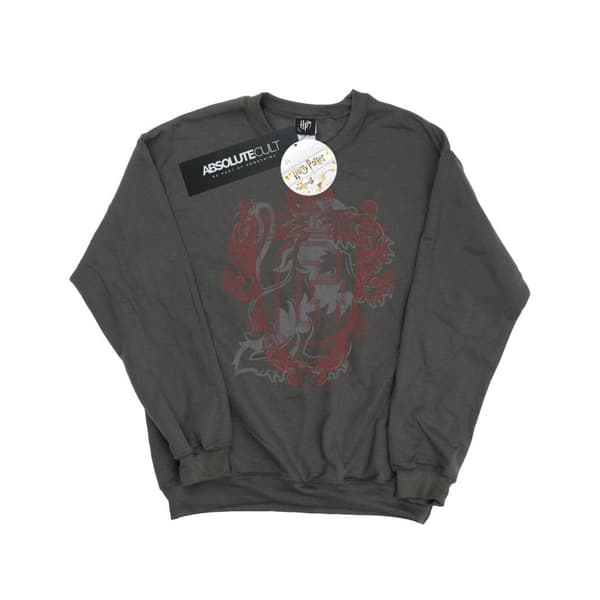 Harry Potter Girls Gryffindor Lion Crest Sweatshirt